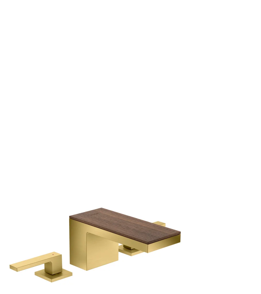 Hansgrohe AXOR MyEdition Platte 200 mm, Amerikanischer Nussbaum, abnehmbar