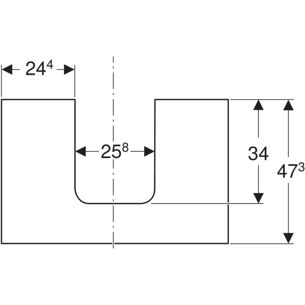 Geberit Zubehör/Ersatzteile für Badezimmerzubehör „ONE“