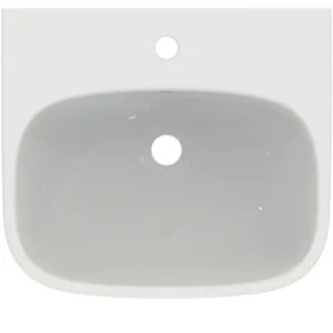 Waschbecken „i.lifeA“ 50 × 44 × 18 cm, Hahnlochposition mittig Waschbecken „i.lifeA“ 50 × 44 × 18 cm, Hahnlochposition mittig