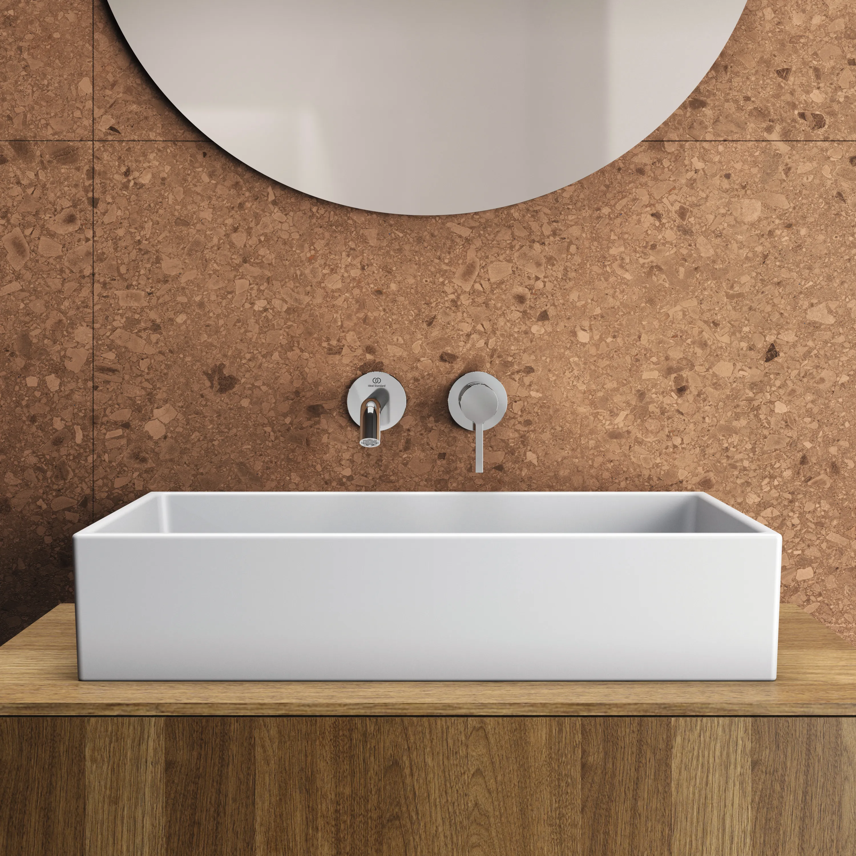 Waschbecken „Extra“ 60 × 40 × 12,5 cm in Seidenweiß Waschbecken „Extra“ 60 × 40 × 12,5 cm in Seidenweiß