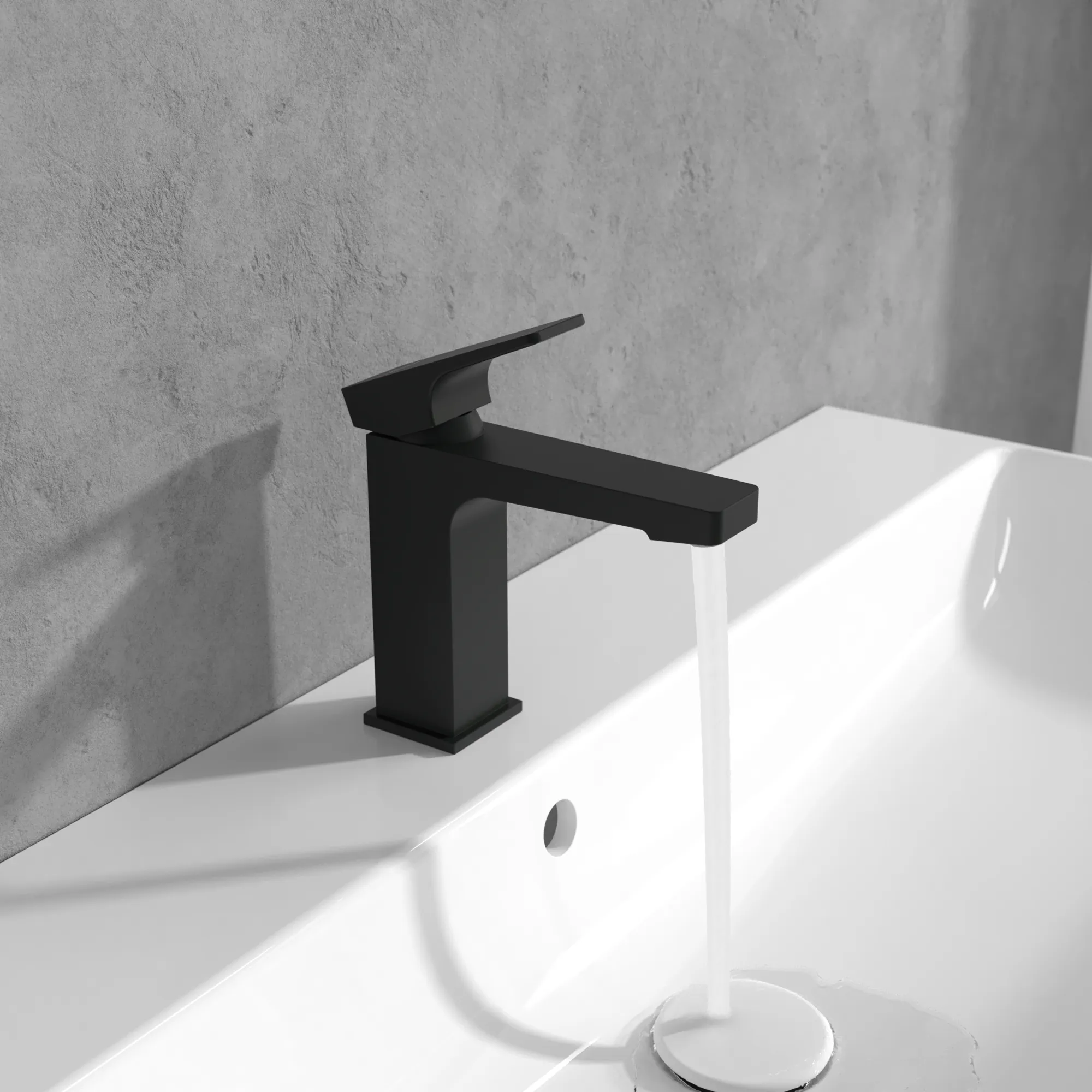 Villeroy & Boch Einhebel-Waschtischarmatur Architectura Square, 50x165x161mm, Matt Black Villeroy & Boch Einhebel-Waschtischarmatur Architectura Square, 50x165x161mm, Matt Black