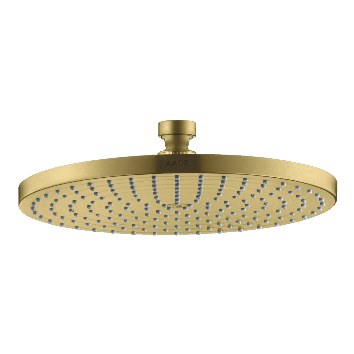 Hansgrohe AXOR Starck Tellerkopfbrause 240 mm Brushed Brass mit Air-Injection Hansgrohe AXOR Starck Tellerkopfbrause 240 mm Brushed Brass mit Air-Injection