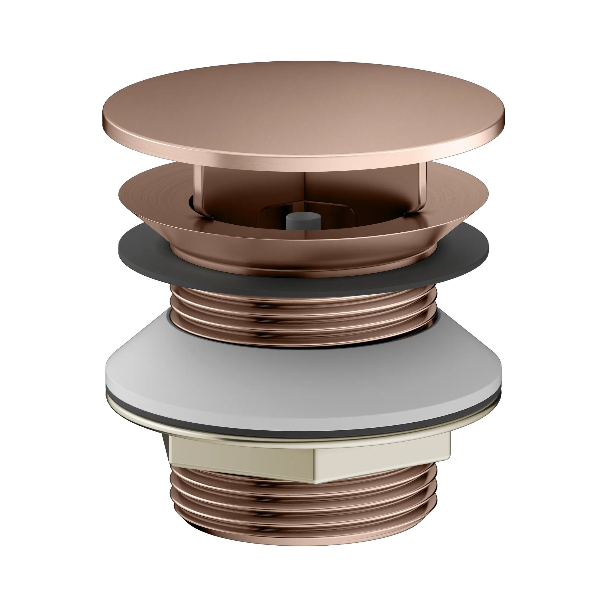 Armaturenzubehör Schaftventil G 1 1/4 Rotgold gebürstet Armaturenzubehör Schaftventil G 1 1/4 Rotgold gebürstet