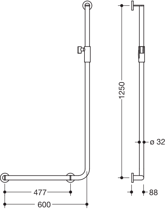 HEWI Haltegriff „System 900“