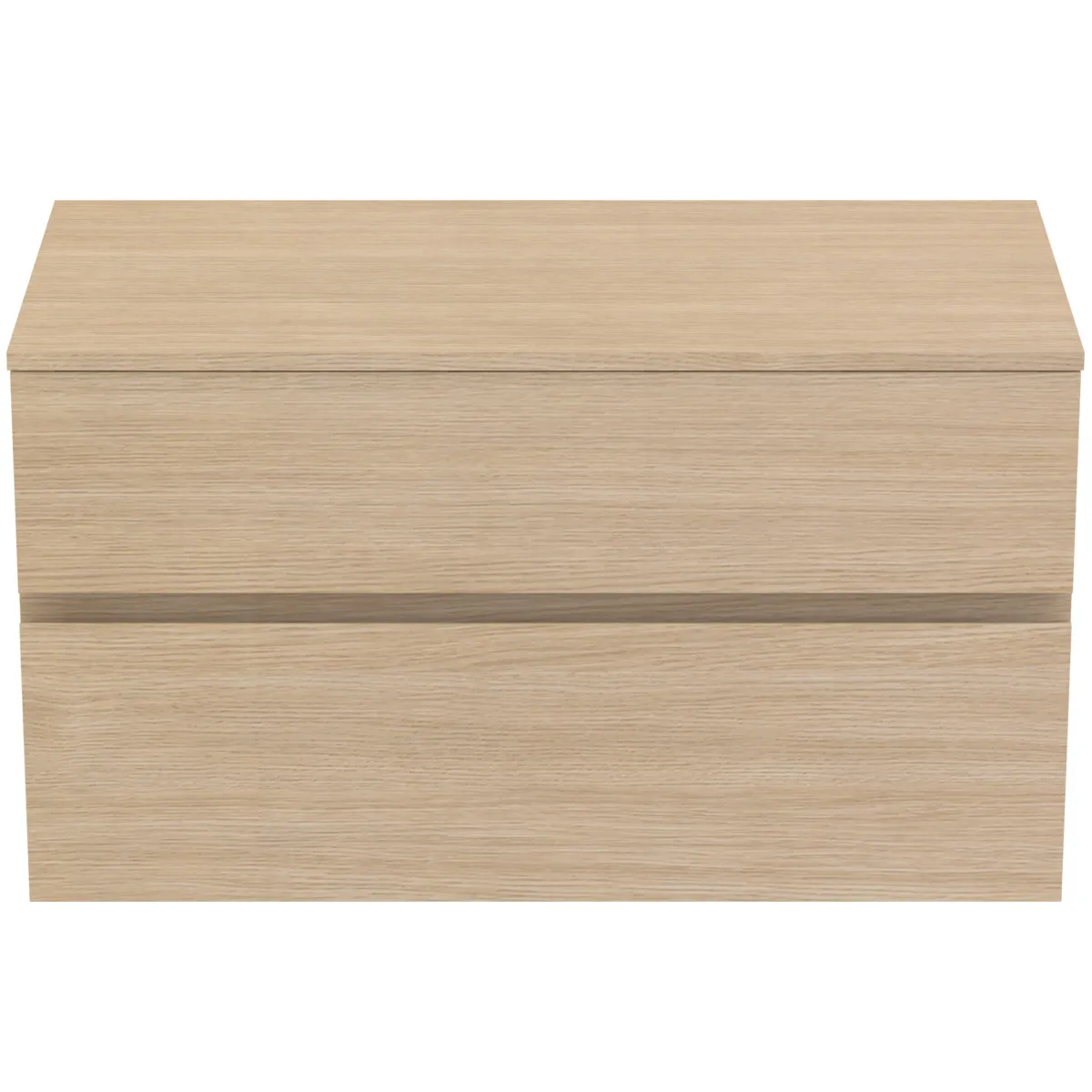 Ideal Standard Waschtischunterschrank „Finesse“ 100,2 × 55,8 × 50,5 cm Eiche weiß Ideal Standard Waschtischunterschrank „Finesse“ 100,2 × 55,8 × 50,5 cm Eiche weiß