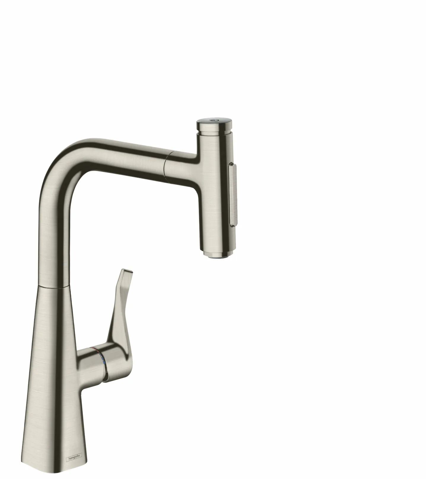 Hansgrohe Mischer M7 Metris Select M71 Einhebel-Küchenmischer 240, Ausziehbrause, 2jet, sBox, Edelstahl Finish Hansgrohe Mischer M7 Metris Select M71 Einhebel-Küchenmischer 240, Ausziehbrause, 2jet, sBox, Edelstahl Finish