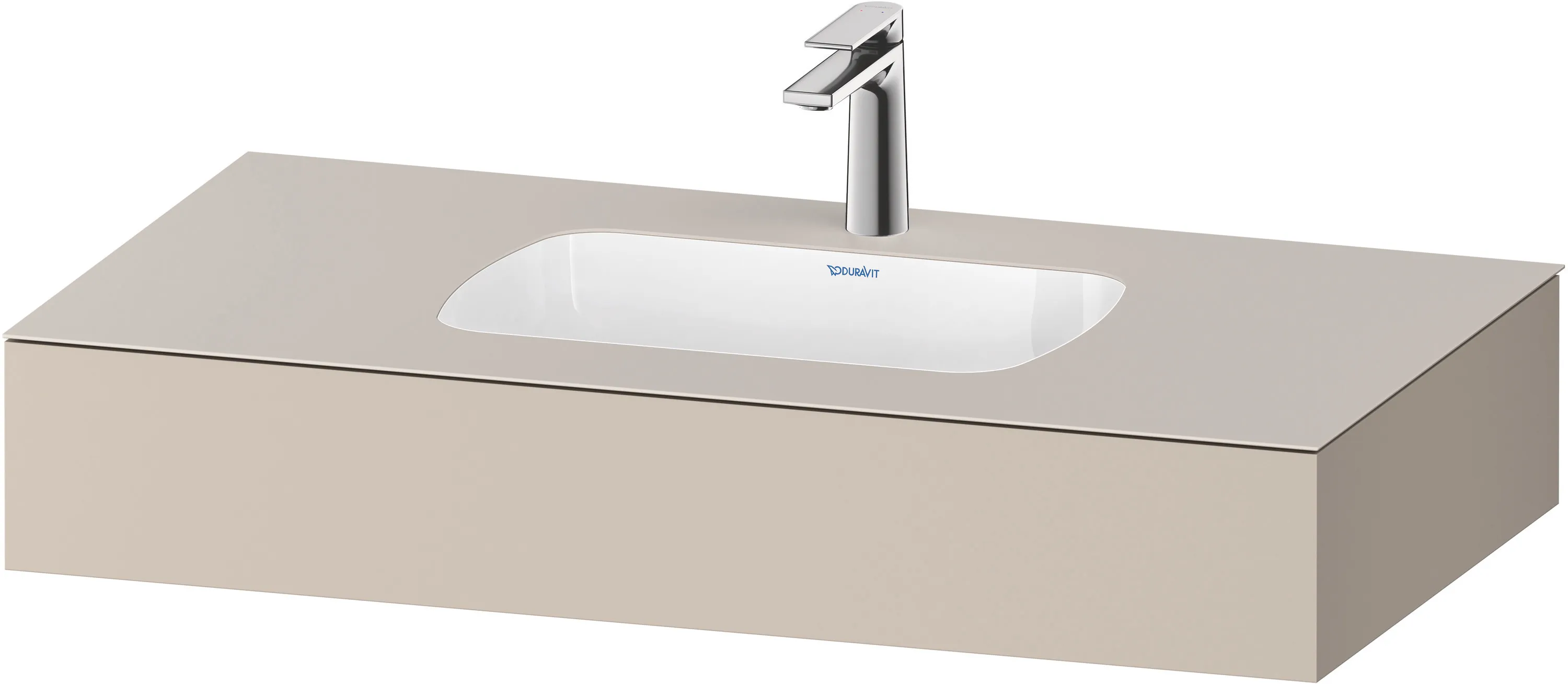 Einbauwaschtisch mit Konsole „Qatego“ 100 × 55 × 17 cm Einbauwaschtisch mit Konsole „Qatego“ 100 × 55 × 17 cm