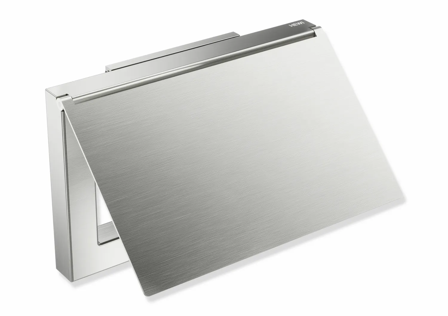 WC-Papierhalter Sys 900 Q, m. Deckel, matt-schliff WC-Papierhalter Sys 900 Q, m. Deckel, matt-schliff