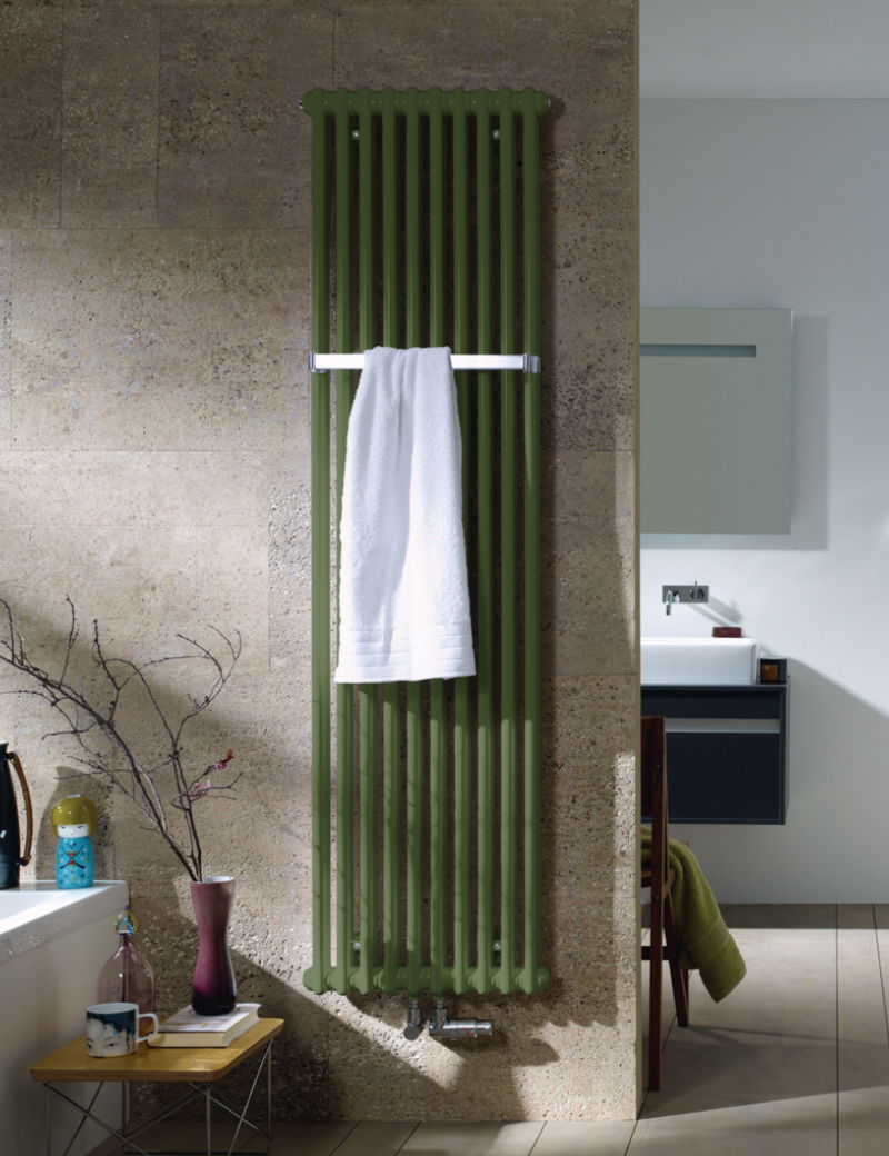 Zehnder Charleston Bar CPV3180-16, Badheizkörper, weiß RAL 9016