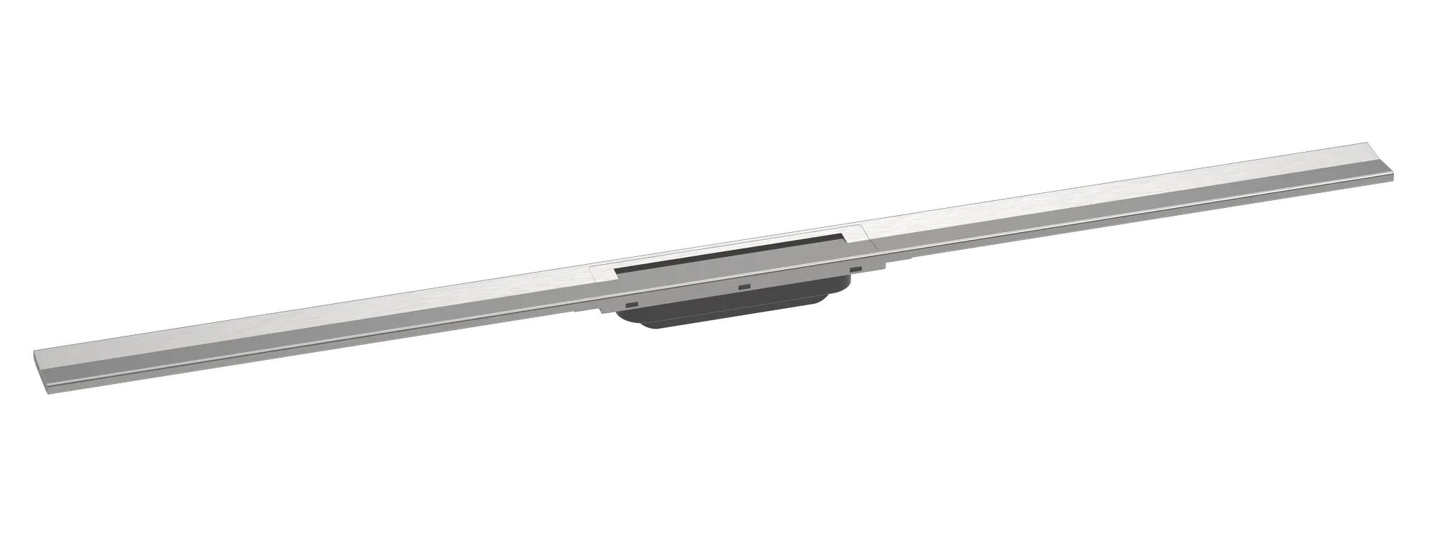 Hansgrohe RainDrain Flex Fertigset Duschrinne 1200 mm kürzbar, Edelstahl gebürstet Hansgrohe RainDrain Flex Fertigset Duschrinne 1200 mm kürzbar, Edelstahl gebürstet