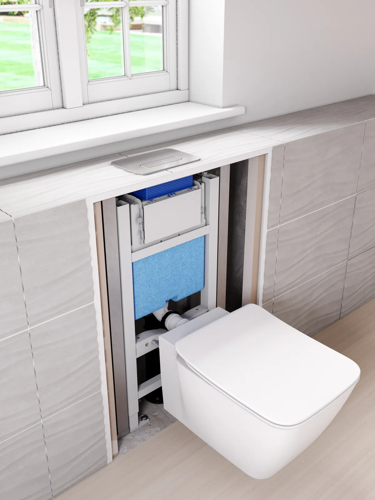 Ideal Standard Vorwand-/Einbauelement für Toilette „ProSys“ 82 × 40 × 15 cm Ideal Standard Vorwand-/Einbauelement für Toilette „ProSys“ 82 × 40 × 15 cm