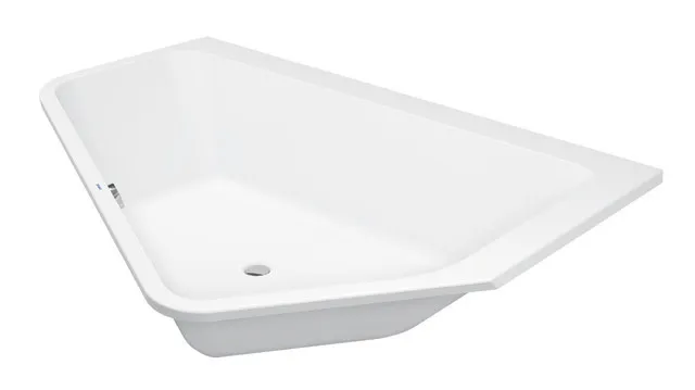 Duravit Badewanne „Paiova 5“ fünfeck 1900 × 1400 mm, rechts in Weiß Duravit Badewanne „Paiova 5“ fünfeck 1900 × 1400 mm, rechts in Weiß