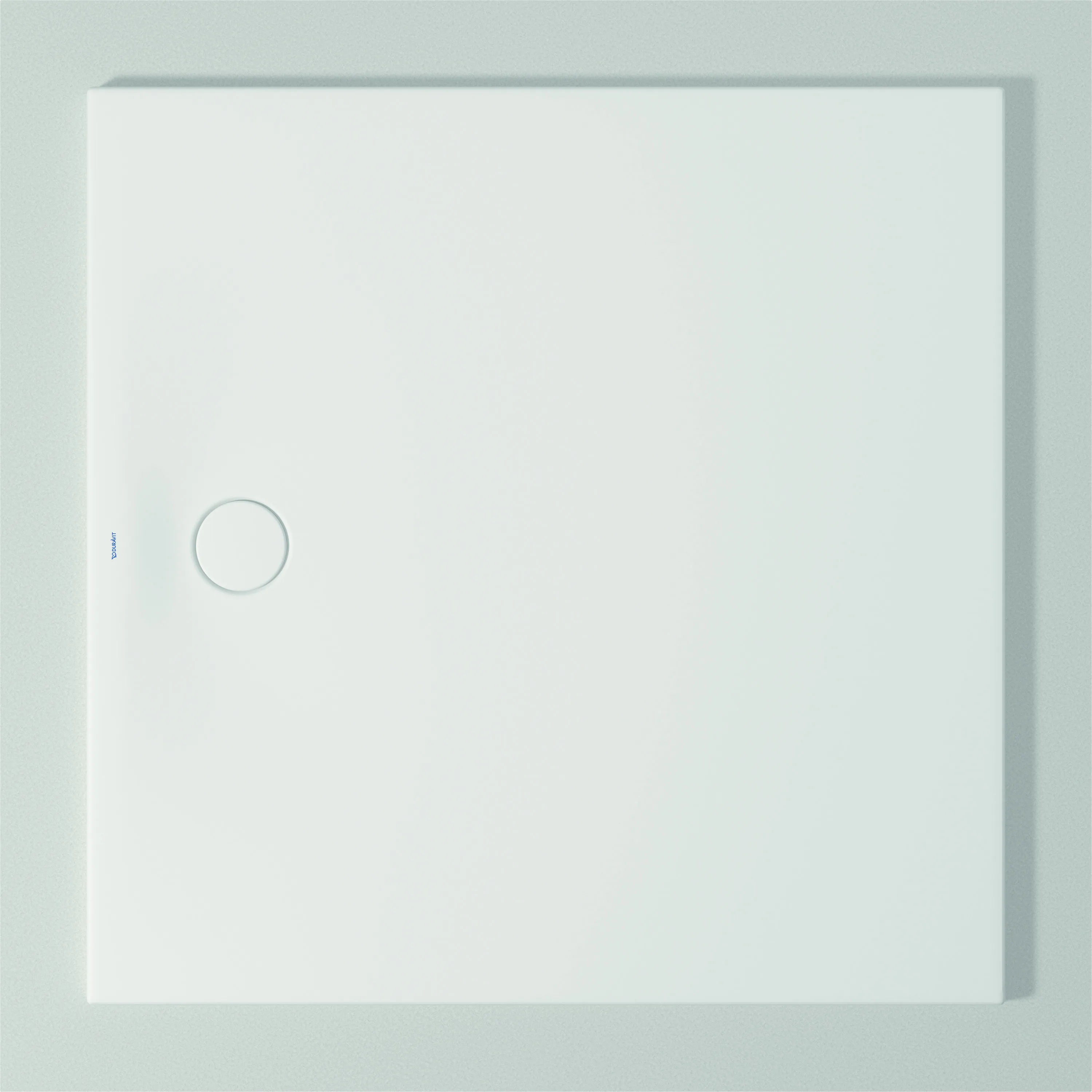 Duravit quadrat Duschwanne „Tempano“ 120 × 120 cm mit Antislip, ohne Oberflächenveredelung, in Weiß