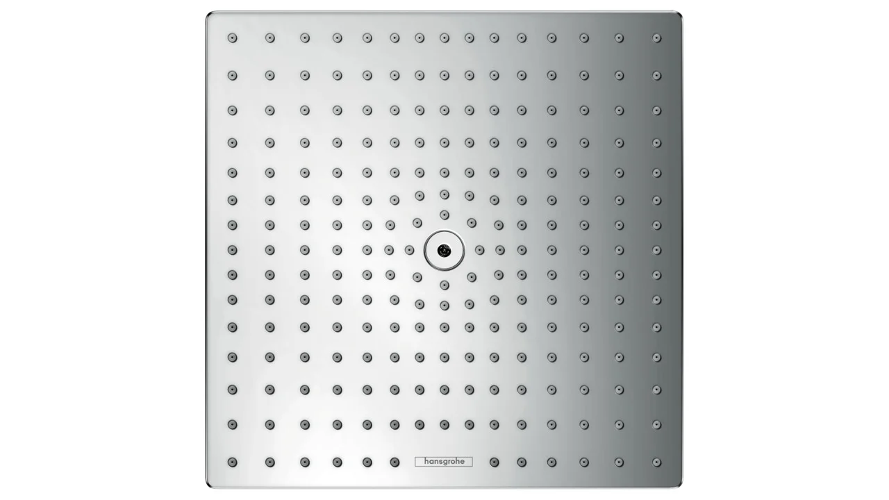 Hansgrohe Raindance E Kopfbrause 300x300 mm, 1 Strahl, Brausearm 390 mm chrom, Wandmontage, DN15, für Durchlauferhitzer geeignet Hansgrohe Raindance E Kopfbrause 300x300 mm, 1 Strahl, Brausearm 390 mm chrom, Wandmontage, DN15, für Durchlauferhitzer geeignet