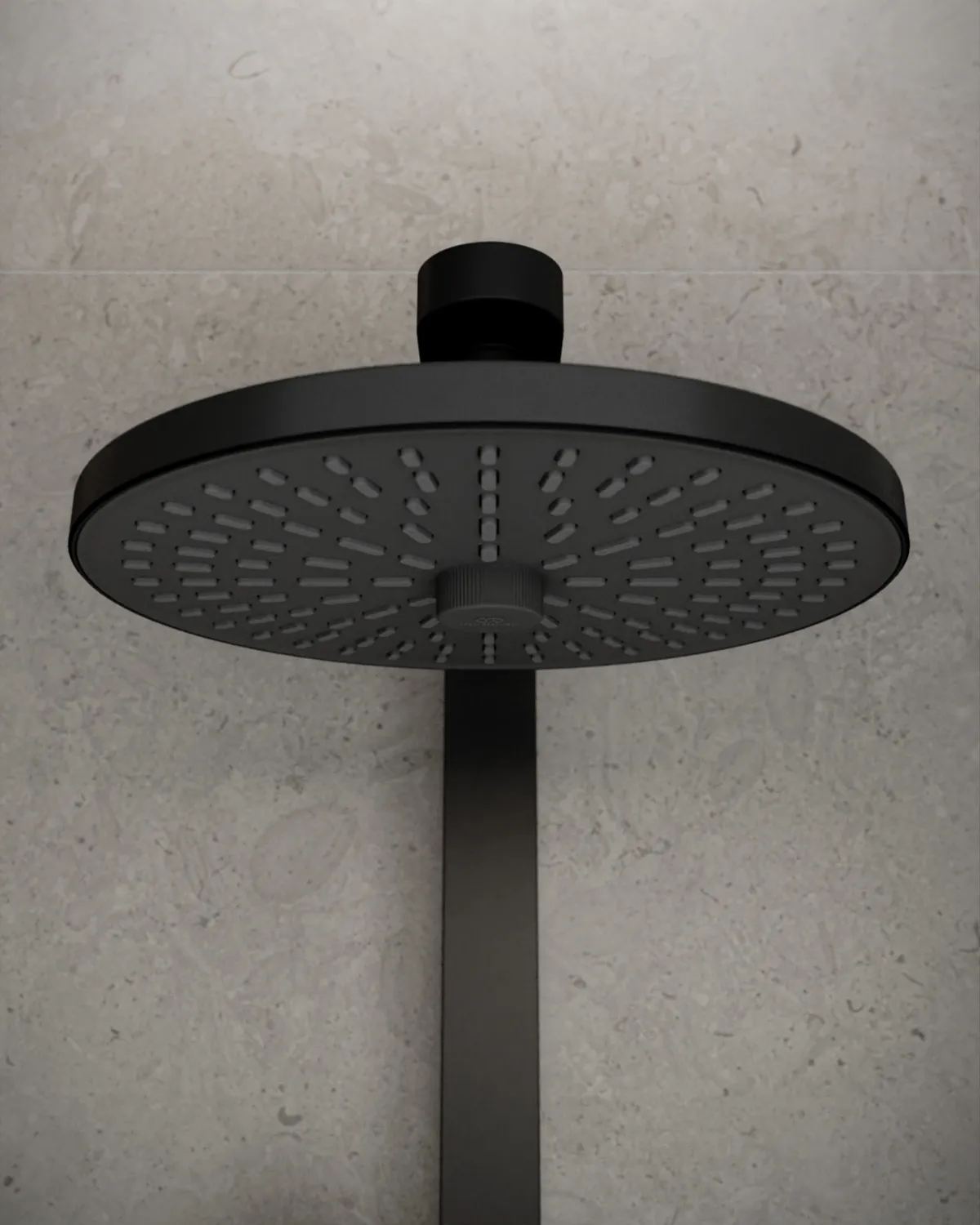 Ideal Standard 2-Funktions-Kopfbrause Idealrain Alu+ Silk Black, Durchmesser 260 mm, sanfter Regen und Regenstrahl, Drehumschaltung, Kugelgelenk Ideal Standard 2-Funktions-Kopfbrause Idealrain Alu+ Silk Black, Durchmesser 260 mm, sanfter Regen und Regenstrahl, Drehumschaltung, Kugelgelenk