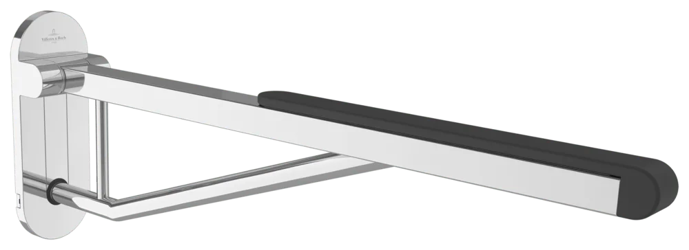 Villeroy & Boch Klappgriff ViCare, verchromt, 100 x 280 x 750 mm, Edelstahl, Wandmontage Villeroy & Boch Klappgriff ViCare, verchromt, 100 x 280 x 750 mm, Edelstahl, Wandmontage