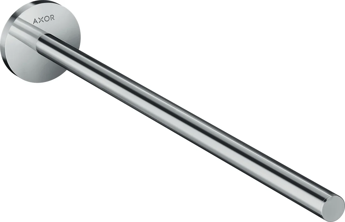 Hansgrohe AXOR Universal Circular Handtuchhalter in Chrom, feststehend, Länge 354 mm, Wandmontage mit verdeckter Befestigung Hansgrohe AXOR Universal Circular Handtuchhalter in Chrom, feststehend, Länge 354 mm, Wandmontage mit verdeckter Befestigung