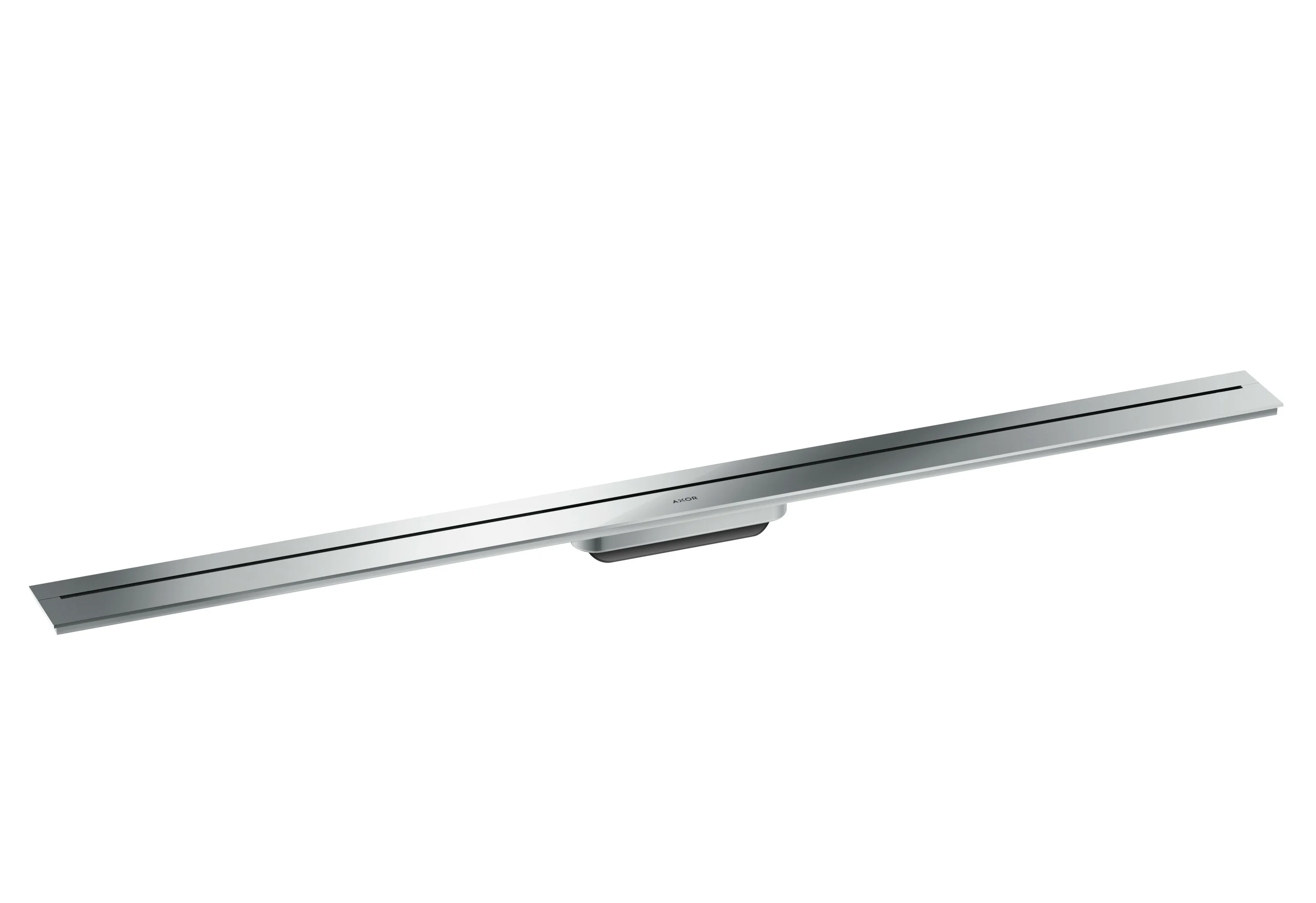 Hansgrohe AXOR Drain Fertigset Duschrinne 1200 mm wandangebunden Chrom Edelstahl V2A (1.4301)