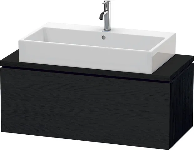 Duravit Waschtischunterschrank wandhängend „L-Cube“ 102 × 40 × 47,7 cm Eiche Schwarz Duravit Waschtischunterschrank wandhängend „L-Cube“ 102 × 40 × 47,7 cm Eiche Schwarz