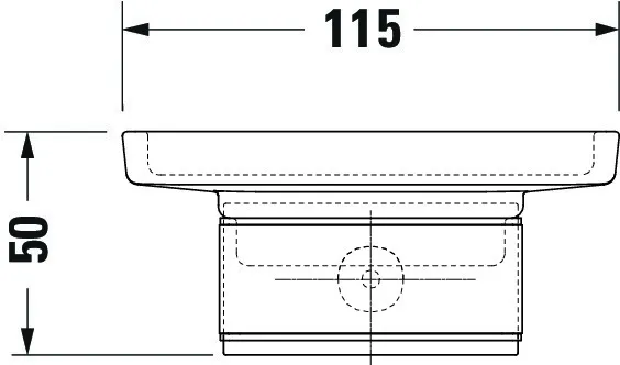 Duravit Seifenschale „Karree“, Befestigung sichtbar 12,2 × 5 × 11,5 cm Duravit Seifenschale „Karree“, Befestigung sichtbar 12,2 × 5 × 11,5 cm