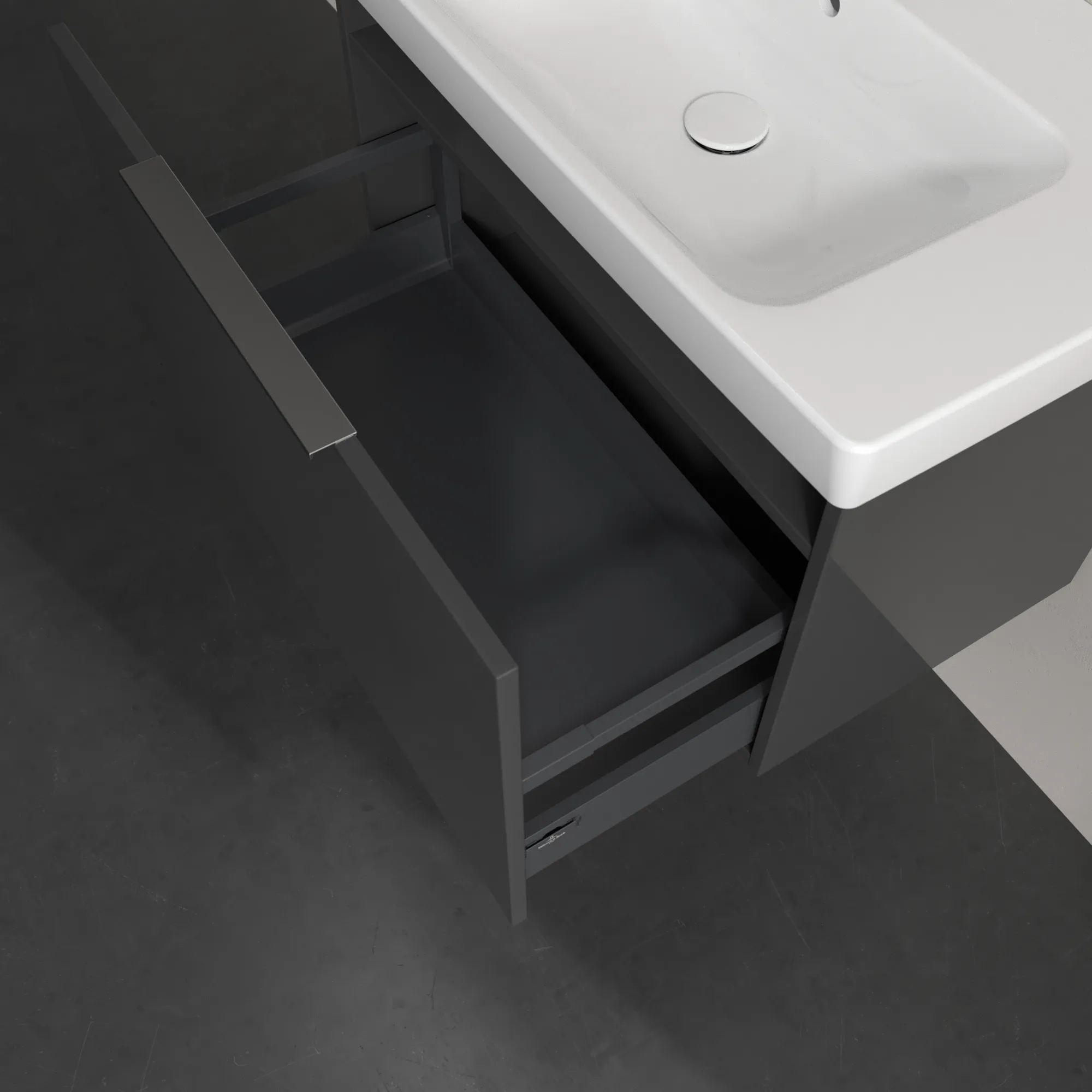 Villeroy & Boch Waschtischunterschrank „Architectura“ 750 × 470 mm Grey