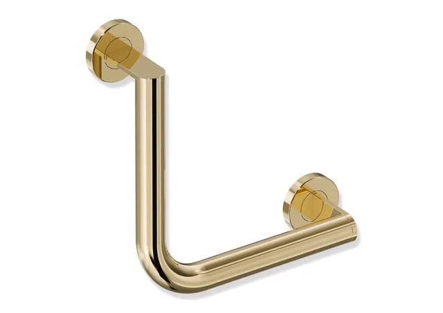 Winkelgriff des Systems 900, Edelstahl, PVD, waagerechte Länge 255 mm, senkrechte Länge 255 mm, D: 32 mm, links- und rechts montierbar, in Farbe CK (Messing glänzend) Winkelgriff des Systems 900, Edelstahl, PVD, waagerechte Länge 255 mm, senkrechte Länge 255 mm, D: 32 mm, links- und rechts montierbar, in Farbe CK (Messing glänzend)