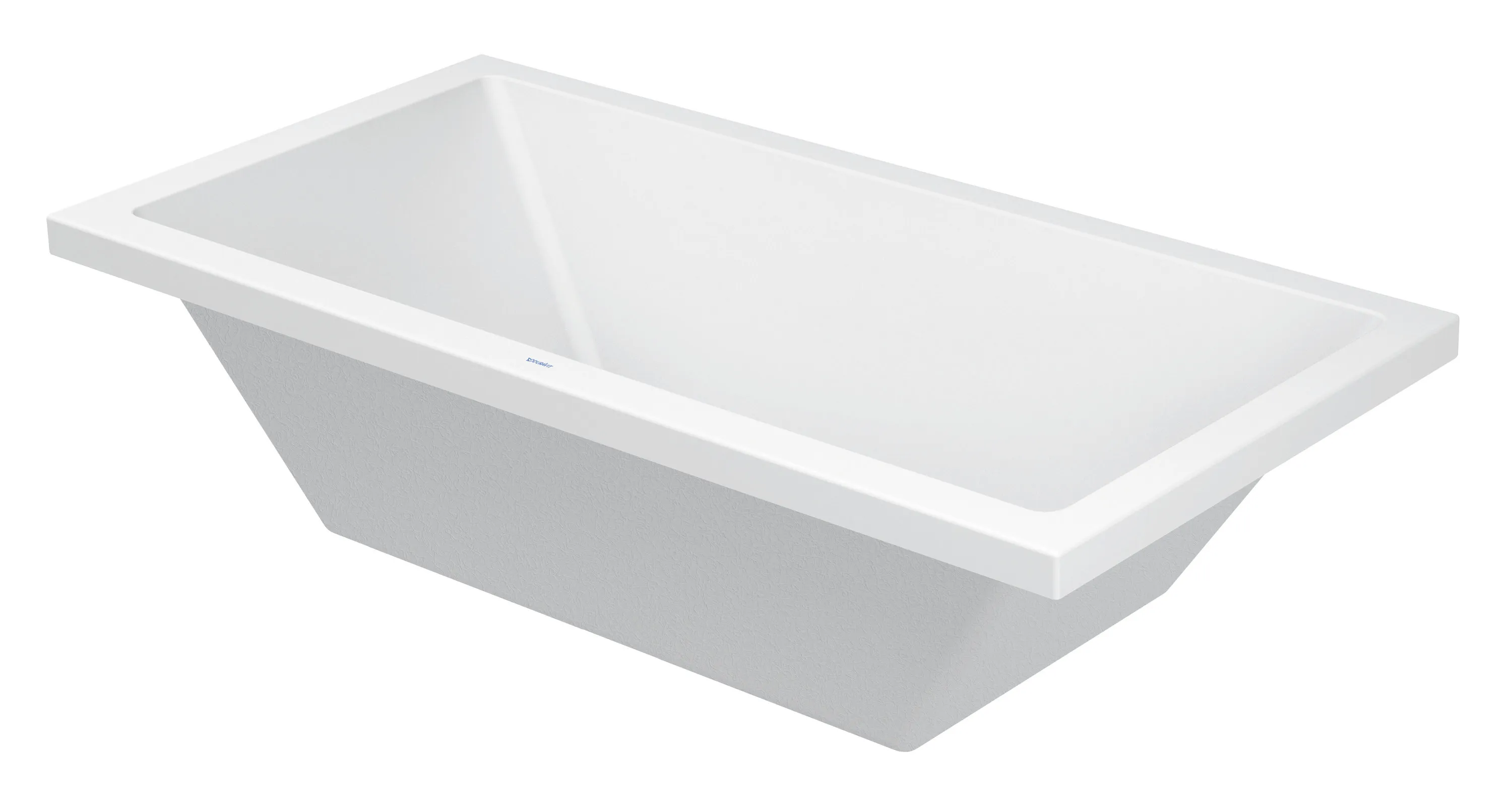 Duravit Badewanne „Starck“ rechteck 1800 × 900 mm, Mittelablauf in Weiß Ablauf: Mittelablauf / Whirlsystem: ohne Whirlsystem Duravit Badewanne „Starck“ rechteck 1800 × 900 mm, Mittelablauf in Weiß Ablauf: Mittelablauf / Whirlsystem: ohne Whirlsystem