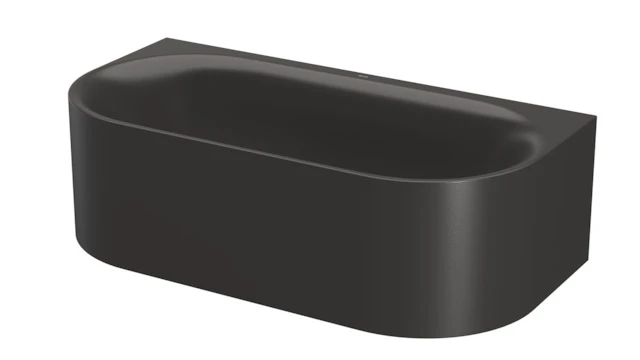 Bette oval Badewanne „BetteLux Oval I Silhouette“ 190 × 95 cm in Anthracite