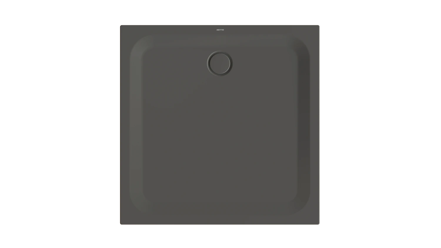 Bette quadrat Duschwanne „BetteUltra“ 1100 × 1100 mm mit BetteAntirutsch Pro, ohne Oberflächenveredelung, mit Minimum-Wannenträger, in Anthracite Bette quadrat Duschwanne „BetteUltra“ 1100 × 1100 mm mit BetteAntirutsch Pro, ohne Oberflächenveredelung, mit Minimum-Wannenträger, in Anthracite