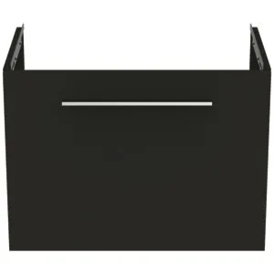 Ideal Standard Möbelwaschtischunterschrank i.life S 1 Auszug 600x375x440mm Carbongrau matt