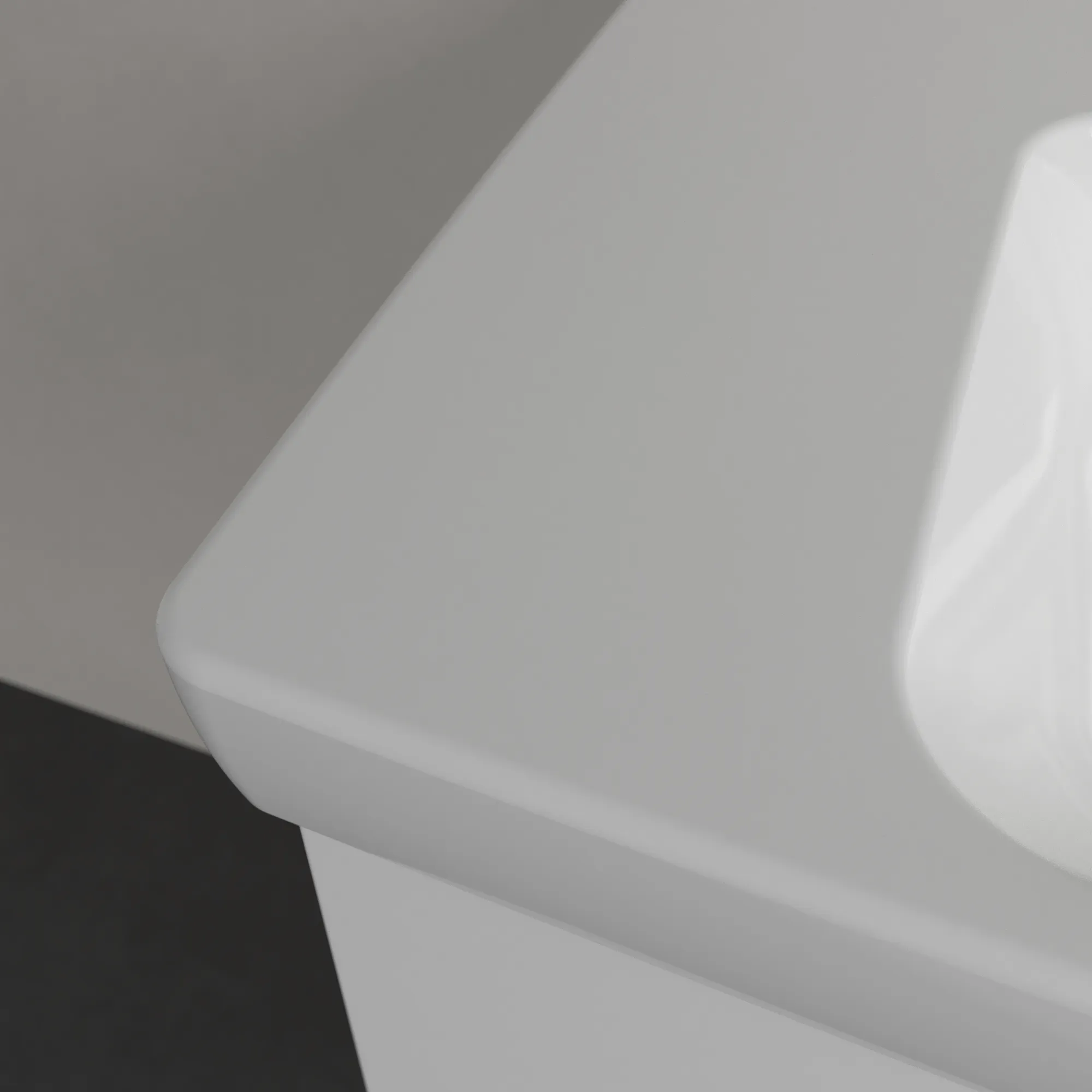 Villeroy & Boch Waschbecken „Architectura“ 1000 × 460 × 165 mm, ohne Hahnlochbohrung, für Becken mittig