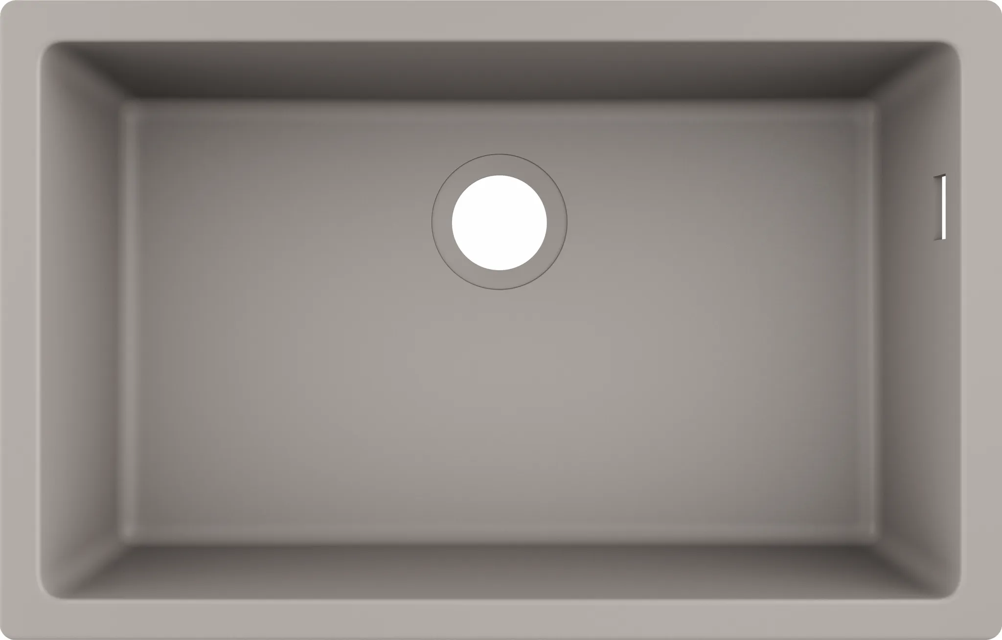 Hansgrohe S51 S510-U660 Unterbauspüle 660, Betongrau Hansgrohe S51 S510-U660 Unterbauspüle 660, Betongrau