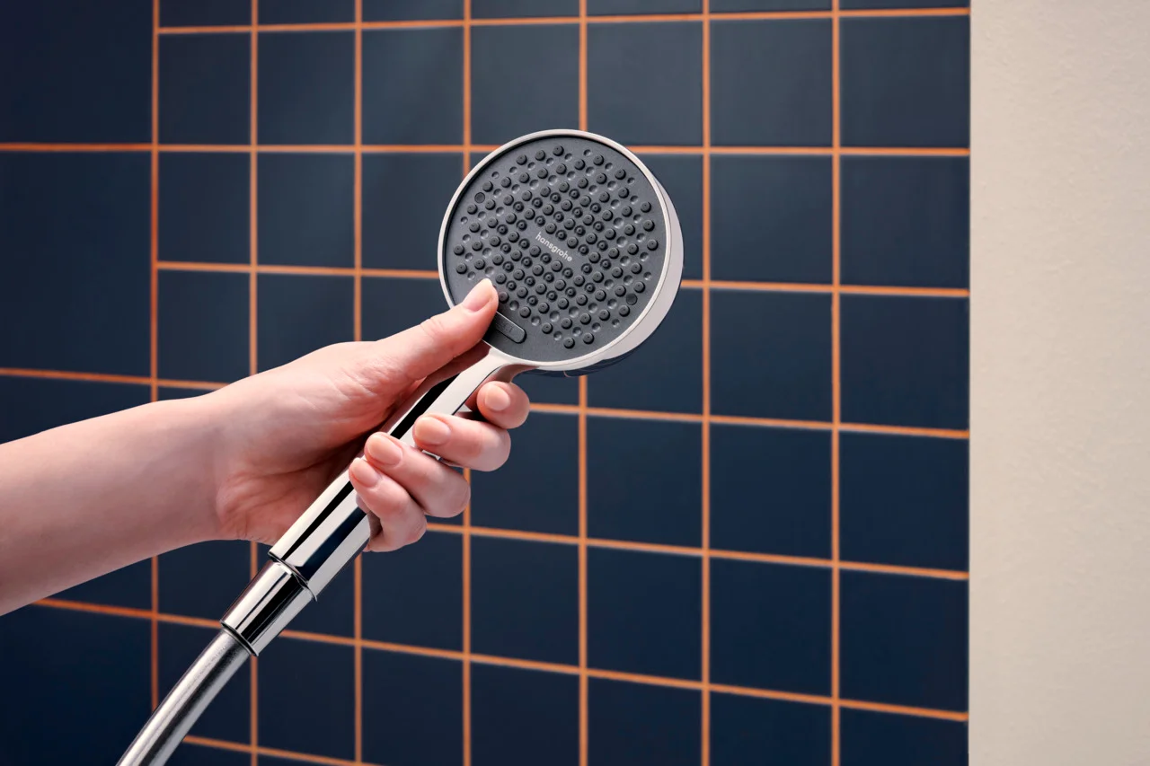 Hansgrohe Activera Select S Handbrause, Chrom, 95 mm Brausekopfgröße, Rain & ImpactRain Strahlarten, FlexPower Technologie, QuickClean+, für Durchlauferhitzer geeignet Hansgrohe Activera Select S Handbrause, Chrom, 95 mm Brausekopfgröße, Rain & ImpactRain Strahlarten, FlexPower Technologie, QuickClean+, für Durchlauferhitzer geeignet