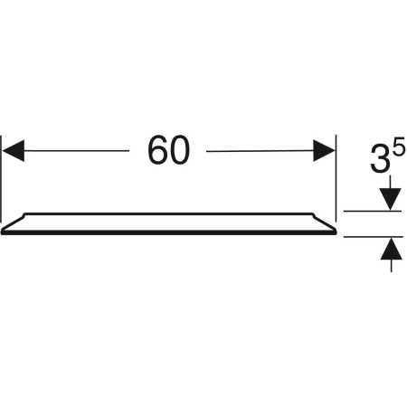 Geberit Spiegel „Option“, rechteckig Geberit Spiegel „Option“, rechteckig