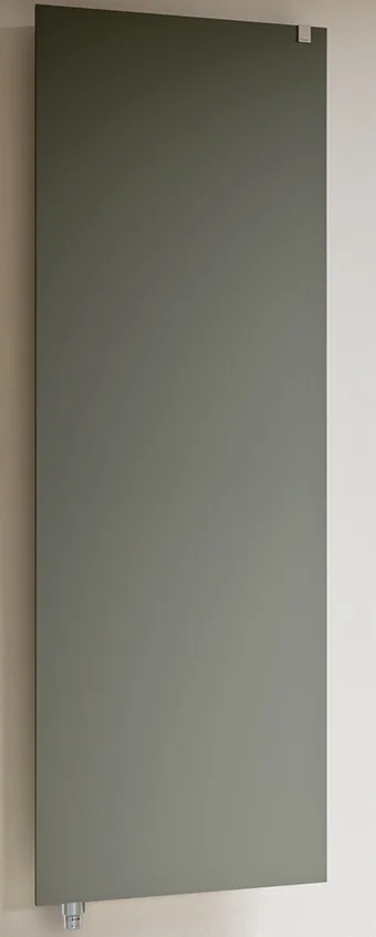 BEMM Relax OP Designer-Heizkörper, schwarz satinmatt, inkl. Thermostat, Maße: 1163 x 64 x 517 mm