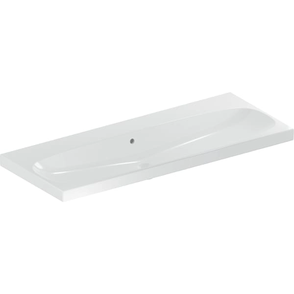 Wandwaschtisch „Acanto“, rechteckig, mit Überlauf 120 × 48,2 cm mit KeraTect® Wandwaschtisch „Acanto“, rechteckig, mit Überlauf 120 × 48,2 cm mit KeraTect®