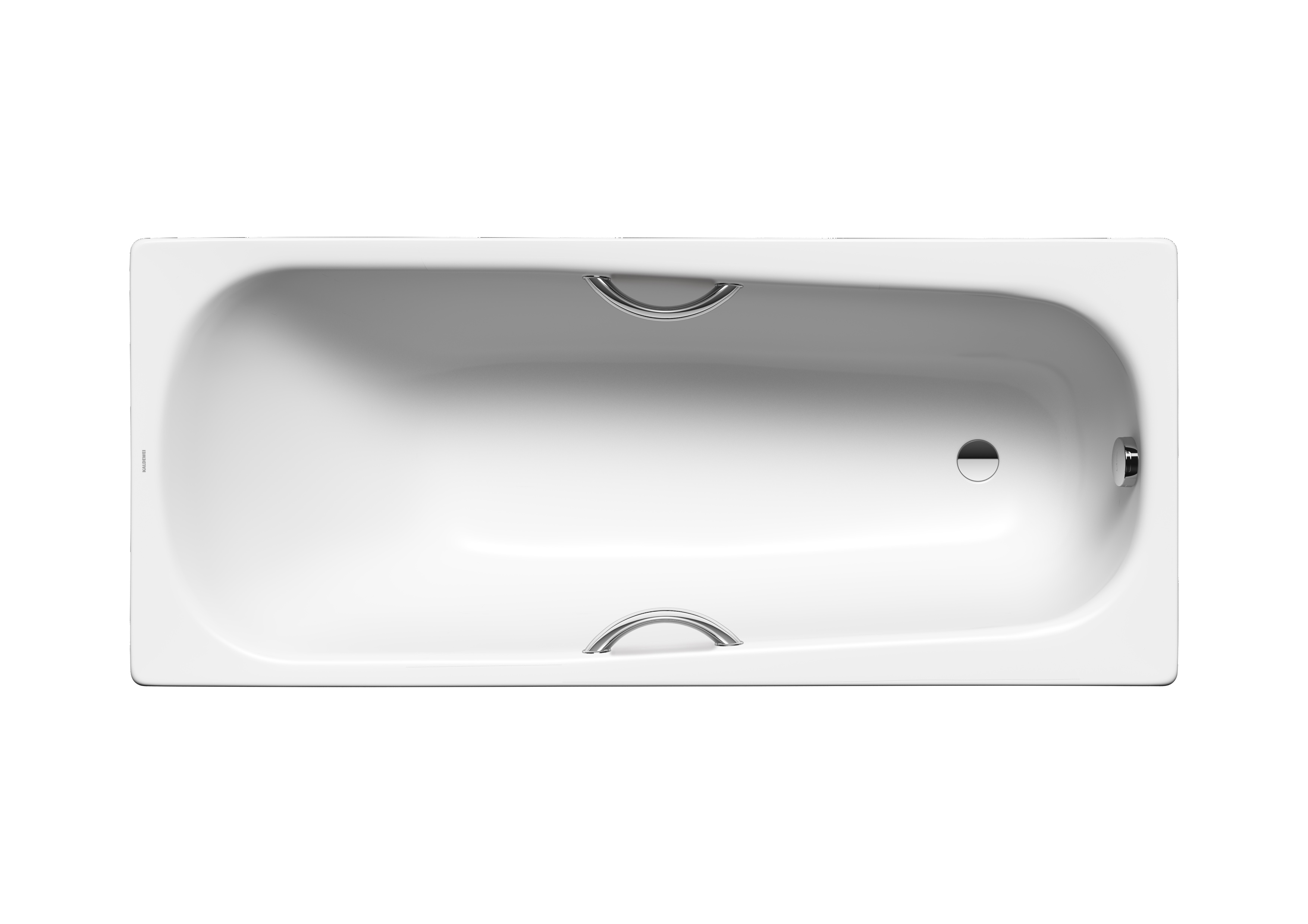 Kaldewei Badewanne „Saniform Plus“ Star rechteck 160 × 70 cm, mit Grifflochbohrungen in alpinweiß