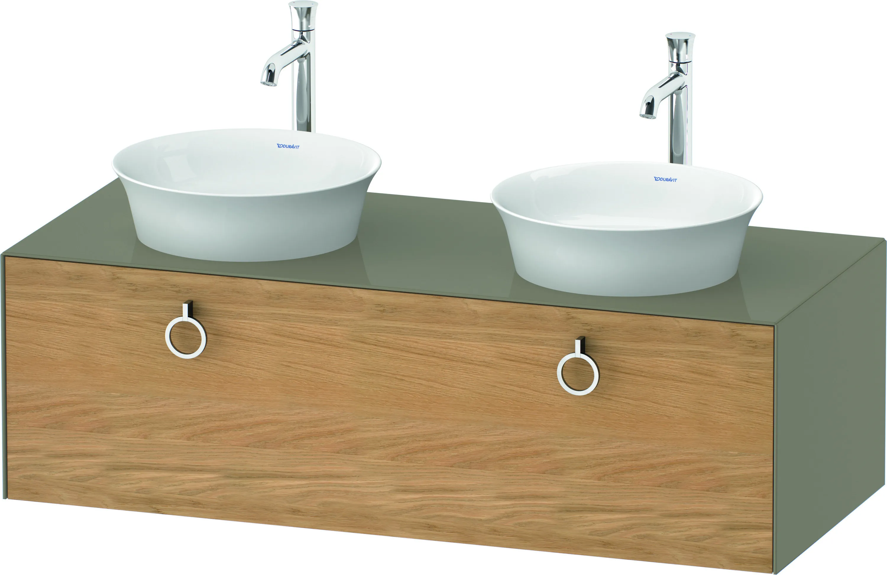 Duravit Waschtischunterschrank „White Tulip“, mit Beleuchtung