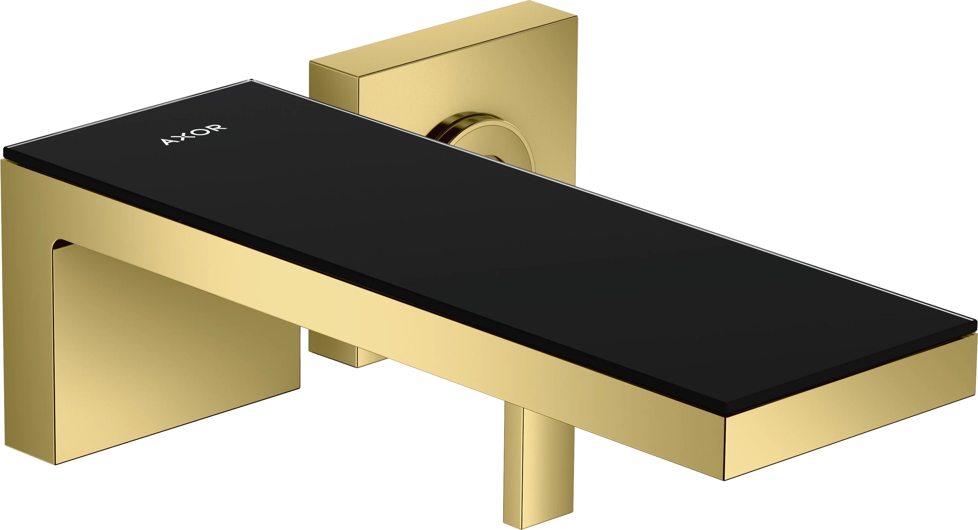 Hansgrohe AXOR MyEdition Platte 245 mm Glas schwarz abnehmbar