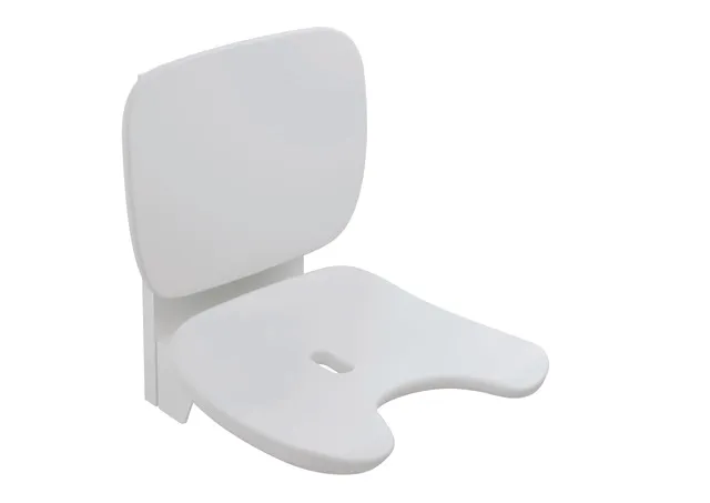 Klappsitz „Serie 802 LifeSystem“ in Signalweiß glänzend / Signalweiß matt Klappsitz „Serie 802 LifeSystem“ in Signalweiß glänzend / Signalweiß matt