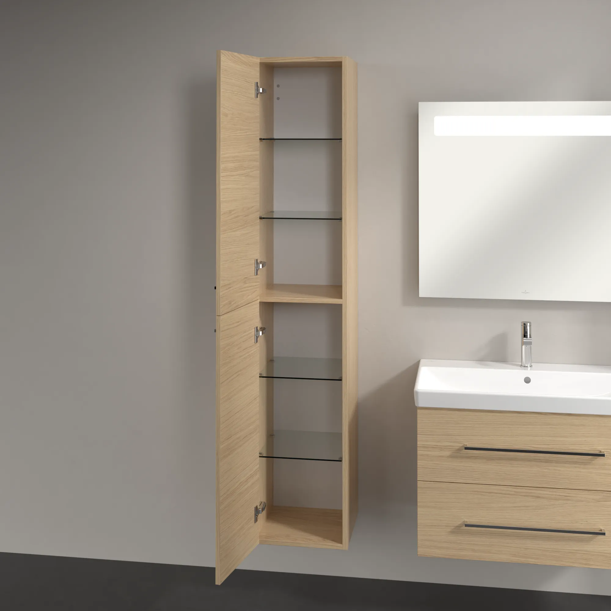 Villeroy & Boch Avento Hochschrank A89400 350x1760x404mm Villeroy & Boch Avento Hochschrank A89400 350x1760x404mm