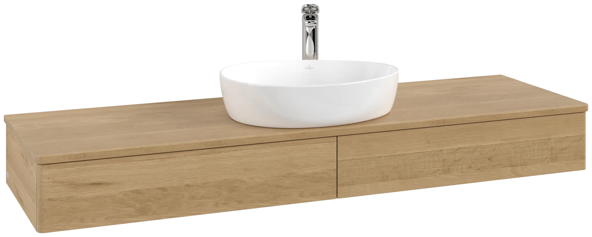 Villeroy & Boch Antao Waschbeckenunterschrank K14_5, 1600x190x500 mm, Honey Oak
