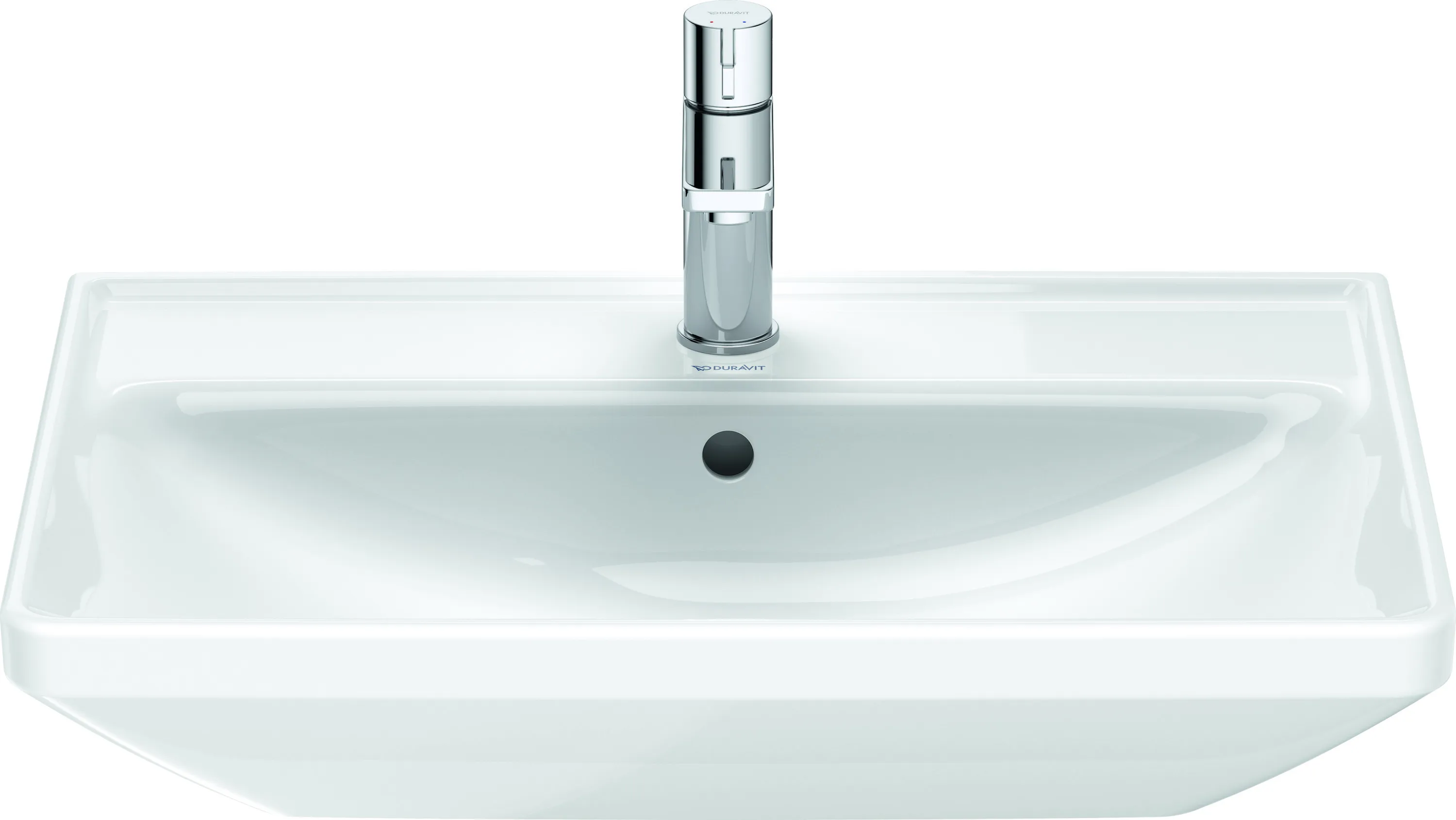 Wandwaschtisch „D-Neo“, mit Überlauf, Hahnlochposition mittig Wandwaschtisch „D-Neo“, mit Überlauf, Hahnlochposition mittig