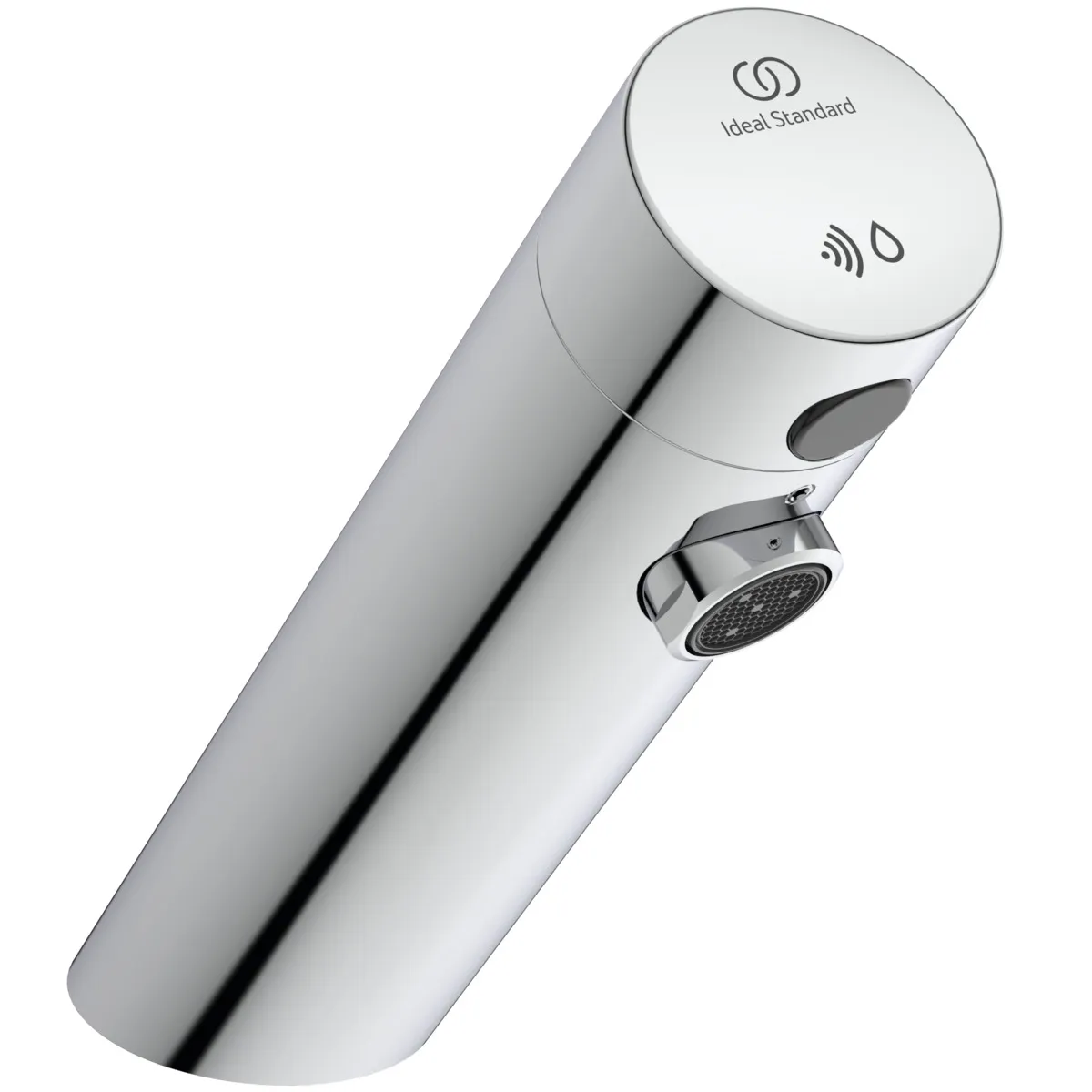 Sensor-Waschtischarmatur Sensorflow ohne Mischung Ausladung 120mm Batterie Chrom Sensor-Waschtischarmatur Sensorflow ohne Mischung Ausladung 120mm Batterie Chrom