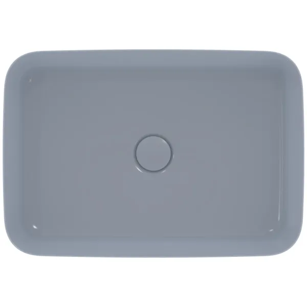 Waschbecken „Ipalyss“ 55 × 38 × 12,5 cm in Puderblau Waschbecken „Ipalyss“ 55 × 38 × 12,5 cm in Puderblau
