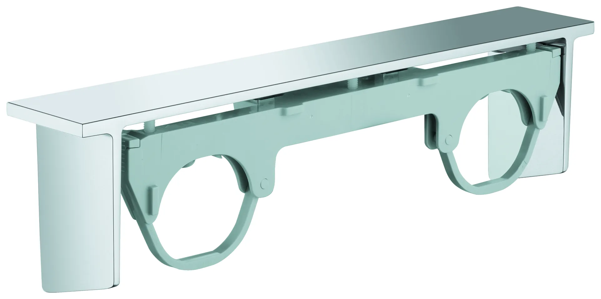 Duschablage EasyReach 18608_1, passend zu Grohtherm 2000, chrom Duschablage EasyReach 18608_1, passend zu Grohtherm 2000, chrom