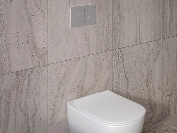 Betätigungsplatte M5 Oleas mechanische Auslösung Brushed Gold Betätigungsplatte M5 Oleas mechanische Auslösung Brushed Gold