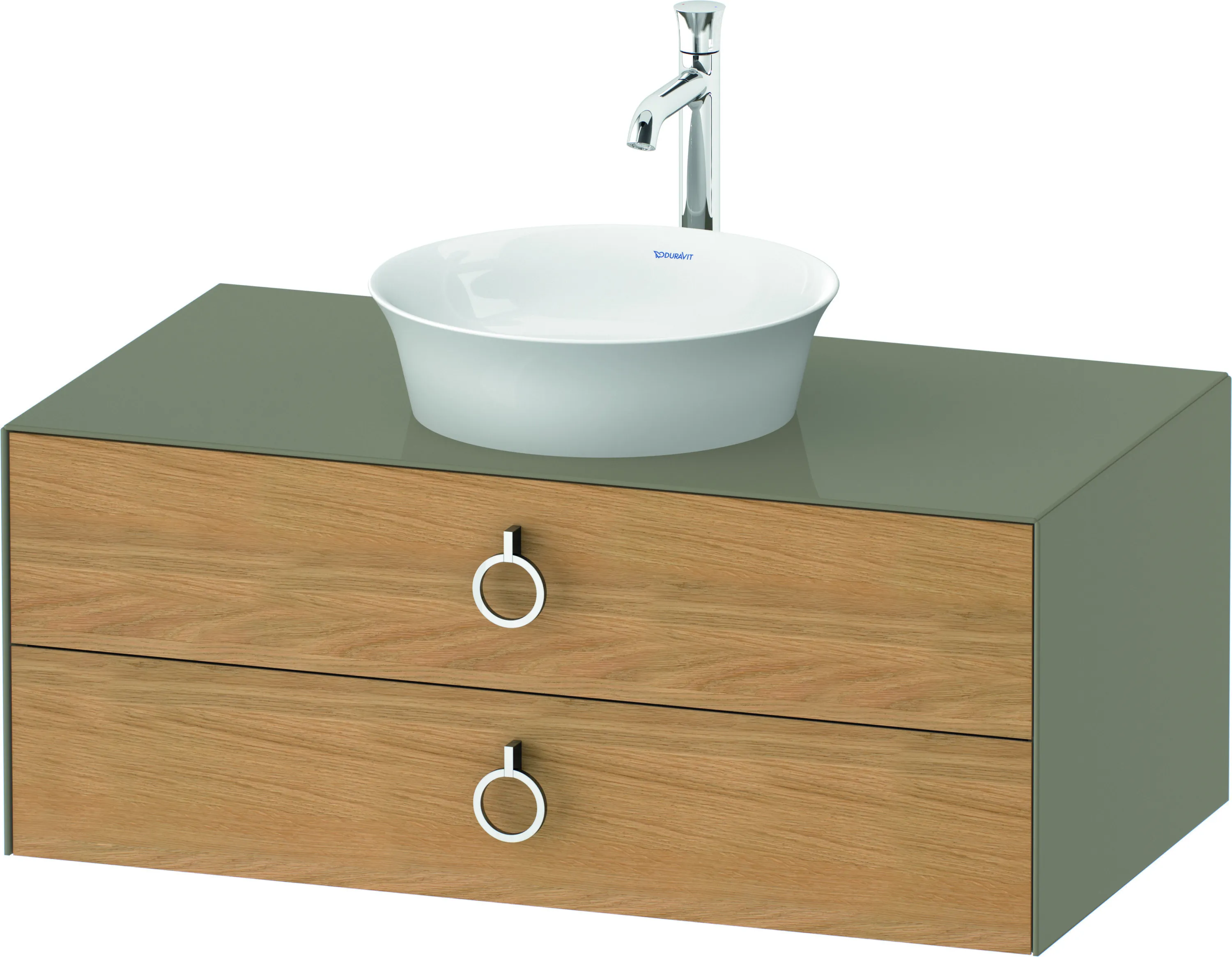 Duravit Waschtischunterschrank wandhängend „White Tulip“ 100 × 40,8 × 55 cm
