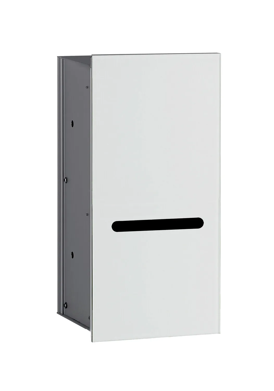 emco WC-Papier-Modul „asis module 2.0“, Anschlag rechts 17 × 34,6 × 15,62 cm in optiwhite emco WC-Papier-Modul „asis module 2.0“, Anschlag rechts 17 × 34,6 × 15,62 cm in optiwhite