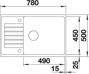 BLANCO ZIA XL 6 S Compact BLANCO ZIA XL 6 S Compact